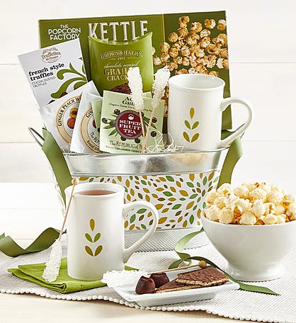 Relax & Nurture Tea Gift Basket